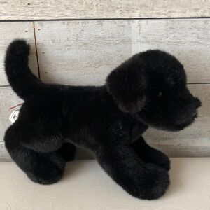Douglas Cuddle Toys Black Labrador Retriever plush dog
